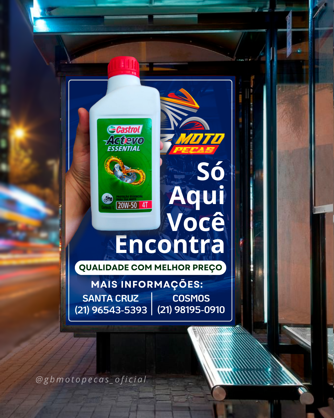GB Moto Peças castrol 05